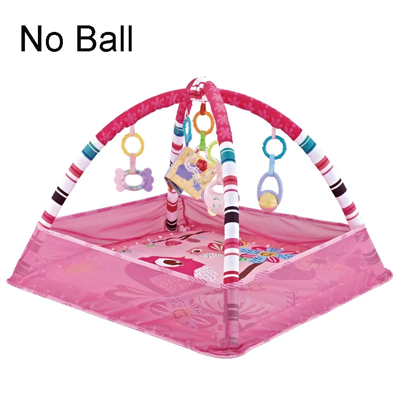 Multifunctional Fitness Frame Round Play Crawling Mat