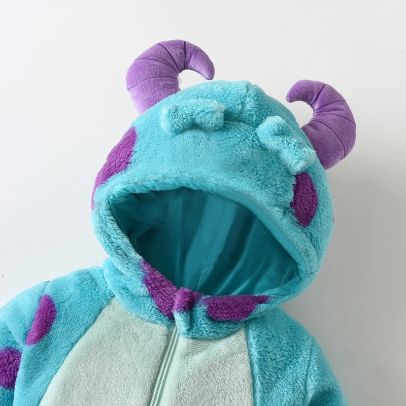 Baby Boy Girl Fleece Jumpsuit
