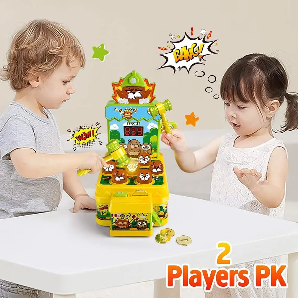 Mini Coin Operated Arcade Game Bank Toy