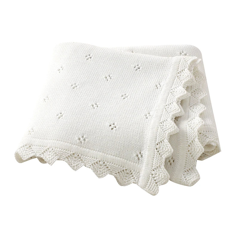 Solid Plaid Super Soft Infant Swaddl