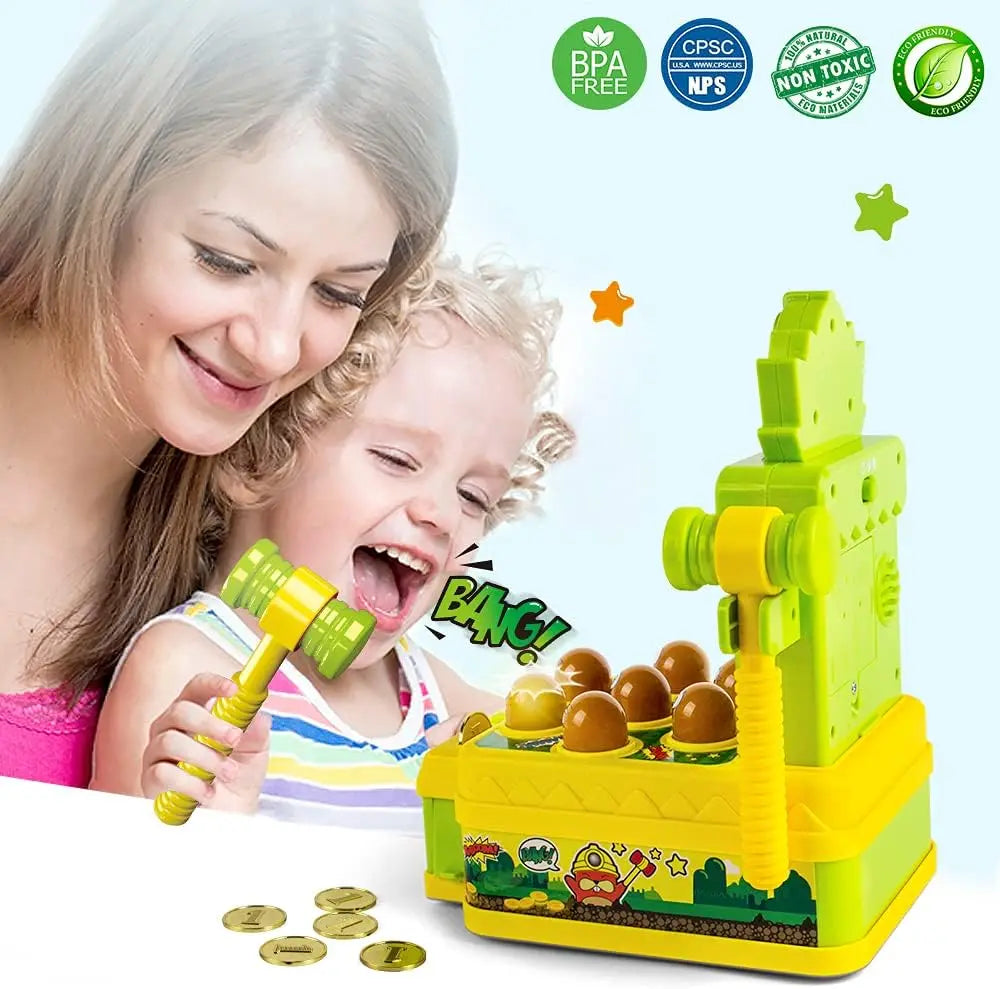 Mini Coin Operated Arcade Game Bank Toy