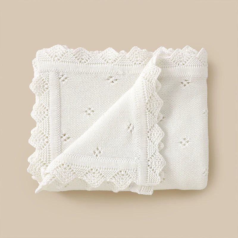 Solid Plaid Super Soft Infant Swaddl