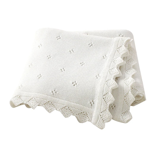 Solid Plaid Super Soft Infant Swaddl