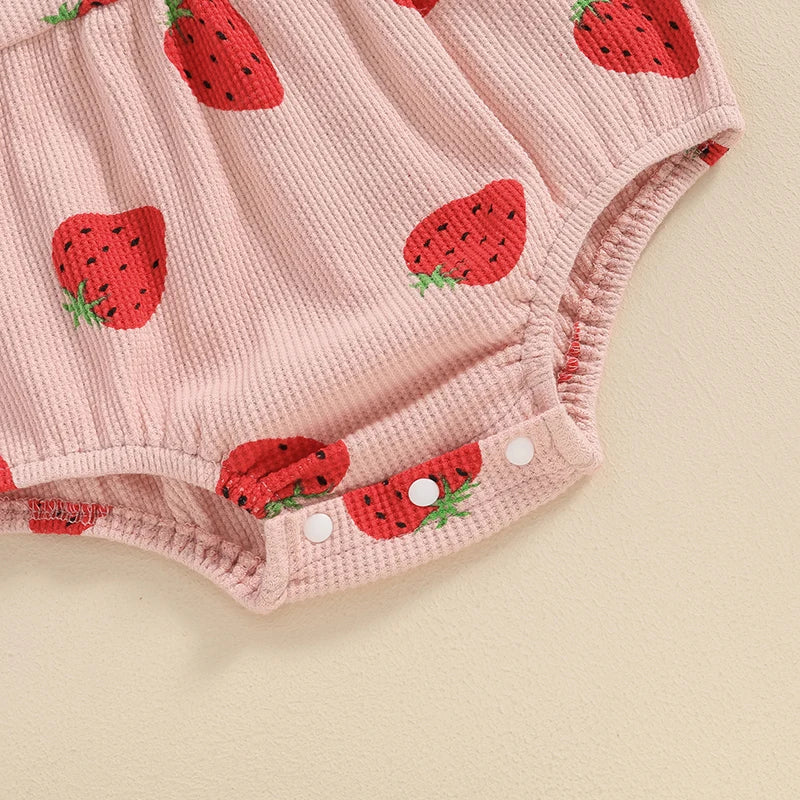 Pudcoco Baby Girl Summer Jumpsuit